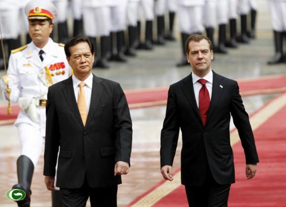 เวียดนามและรัสเซียผลักดันความสัมพันธ์ร่วมมือในทุกด้าน